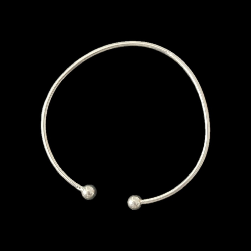 Sterling Silver Open Cuff Bracelet